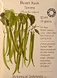 Bush Beans Stringless Tavera Certified Organic Seeds 18 Grams