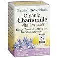 BUY : Traditional Medicinals Organic Fair Trade Certified Chamomile with Lavender Herbal Tea, 16-Count Wrapped Tea Bags (Pack of 6)