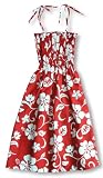 Classic Hibiscus Hawaiian Aloha Sun Dress