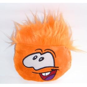 Disney Club Penguin 4 Inch Plush Puffle Orange Very Rare by 