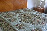 IMAGE OF Crewel Bedding Mahal Sweet Talk Silk Organza Quilt (68X86)
