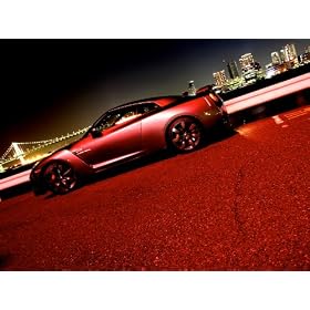 Nissan GTR poster print A3 size
