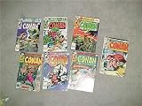 Review   / Lot of 7 Conan the Barbarian Comic Books Marvel Vintage