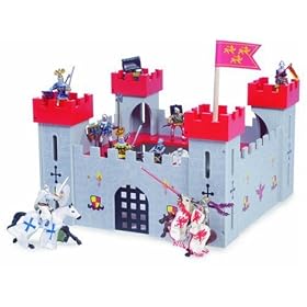 Wooden Red My First Castle