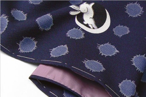 ブランド着物単品　hiromichi　nakanoうさぎ水玉【トールサイズ】