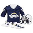 San Diego Chargers Youth NFL Team Helmet and Uniform Set
