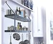 8516 - Rogar International Wall Mounted Pot Rack