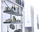 8516 - Rogar International Wall Mounted Pot Rack