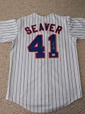 Tom Seaver signed autographed Authentic jersey New York Mets AAA