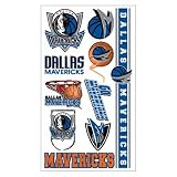 Dallas Mavericks Temporary Body Tattoos 3 Pack