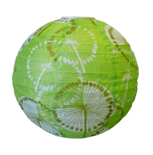 Allsop Home and Garden Soji Printed Series Solar Lantern, Dandelion, 1-Count