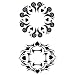Tribal Design Temporary Tattoo Belly Body Art