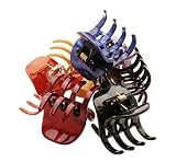 France Luxe Laurance Gallery Pinch Clip - Nacro Darks