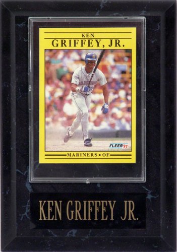 Ken Griffey, Jr. 1991 Fleer #450 Card Plaque