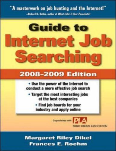 Guide to Internet Job Searching 2008-2009 (Guide to Internet Job Searching)