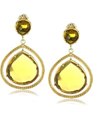 Coralia Leets Jewelry Design "Riviera Collection" 12 and 26mm Single Frame Earrings