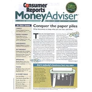 Consumer Reports Money Adviser by