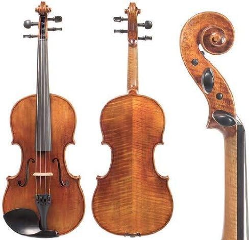 D Z Strad N201 4/4-Carved Antique Style Art Violin, Full Size