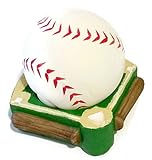 Baseball Stress Ball with Mini Baseball Diamond Holder