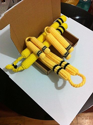Royal Union Hand Made 4 Pcs of Hand Made Martial Art Stick Taekwondo Karate Sticks with Chains