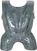 Men's Plastic Knights Breastplate Costume Armor