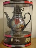 DISNEY PARKS EXCLUSIVE : Disney Wonderland Teapot + 20 Teabags/5 Flavors