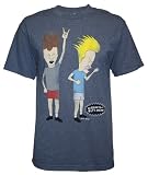 Beavis and Butt-head Rock Forever Distressed Men's T-Shirt