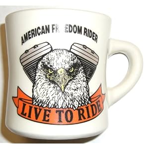 Mug~ Biker Mug~ Rare Mug!!~ 