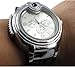 RoKo Novelty Real Watch with Collectable Butane Cigarette Cigar Lighte (White)