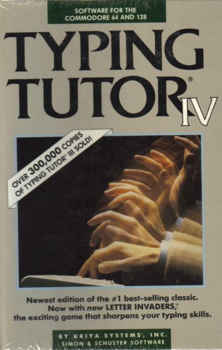 Typing Tutor IV : Software For The Commodore 64 and 128