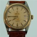 Rolex Overtone - Large Bubble Back, 14k Gold and Steel, ca.1953