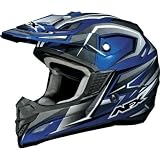 AFX FX-19 HELMET, BLUE MULTI, X-SMALL