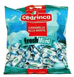 Cedrinca Fresh Mint Candies, 5.25-Ounce Bags (Pack of 6)