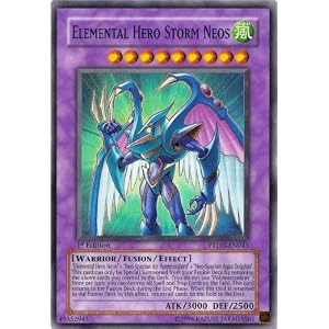 Yu-Gi-Oh Phantom Darkness - Elemental Hero Storm Neos Super Rare TDN-EN043
