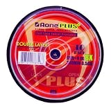 Aone 25 Pack Gold Edition DVD+R Printable Dual Layer 8x 8.5Gb