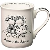 Enesco Children of the Inner Light Sisters in Spirit Mug, 4-1/2-Inch