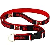 Chicago Blackhawks Red-Black Lanyard