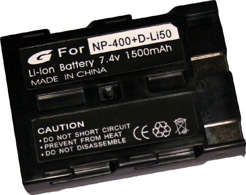 Bilora GPI 609 Li-Ion Akku f&uuml;r Minolta NP-400+Pentax D-LI 50+Samsung SLB-1674 Preisvergleich