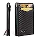 Minimalist Slim Bifold Front Pocket Wallet with Money Clip for men,Durable&Humane Advanced Leather&Effective RFID Blocking