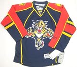 NHL Reebok Florida Panthers Youth L/XL Stitched/Premier Jersey Blue