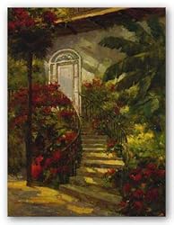 Bougainvillea Entry by Enrique Bolo 24"x36" Art Print Poster Latin