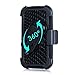 Samsung Galaxy S3 Case, BENTOBEN Hybrid Galaxy S3 Case with Rotating Kickstand Swivel Belt Clip Holster Protective Soft&Hard Case for Samsung Galaxy S3/L710R/I535Z/T999Z/L710M/S968M, Black