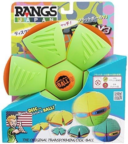 Japan RANGS Flat ball V3 Green transforming Disc-Ball japanese toy kids