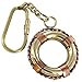 Life Saver Keychain Real Brass
