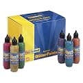 Chenille Kraft 2410 Glitter Paint In Display Set, 6 Assorted Colors, 24/Set
