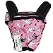 Bolbove Bro'Bear Adjustable & Washable Female Pet Diaper for Medium to Large Girl Dog Sanitary Pantie (Pack of 2, Large)