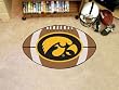 Iowa Hawkeyes 22"x35" Football Floor Mat (Rug)