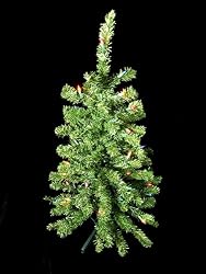 3' Pre-Lit Artificial Table Top Christmas Tree - Multi Lights