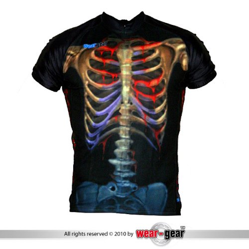 OH MY Bones cycling jersey 04