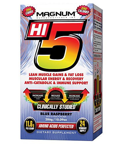 Magnum Nutraceuticals Hi5 Supplement, Blue Raspberry, 274 Gram